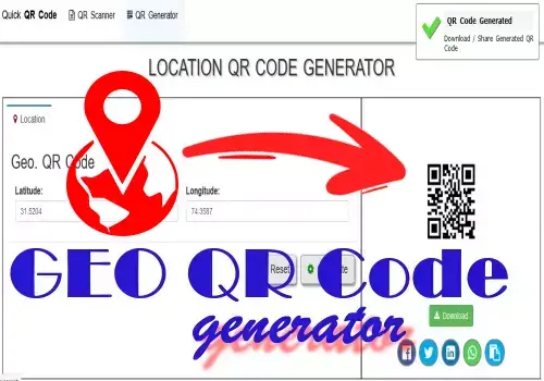 Location QR Code Generator